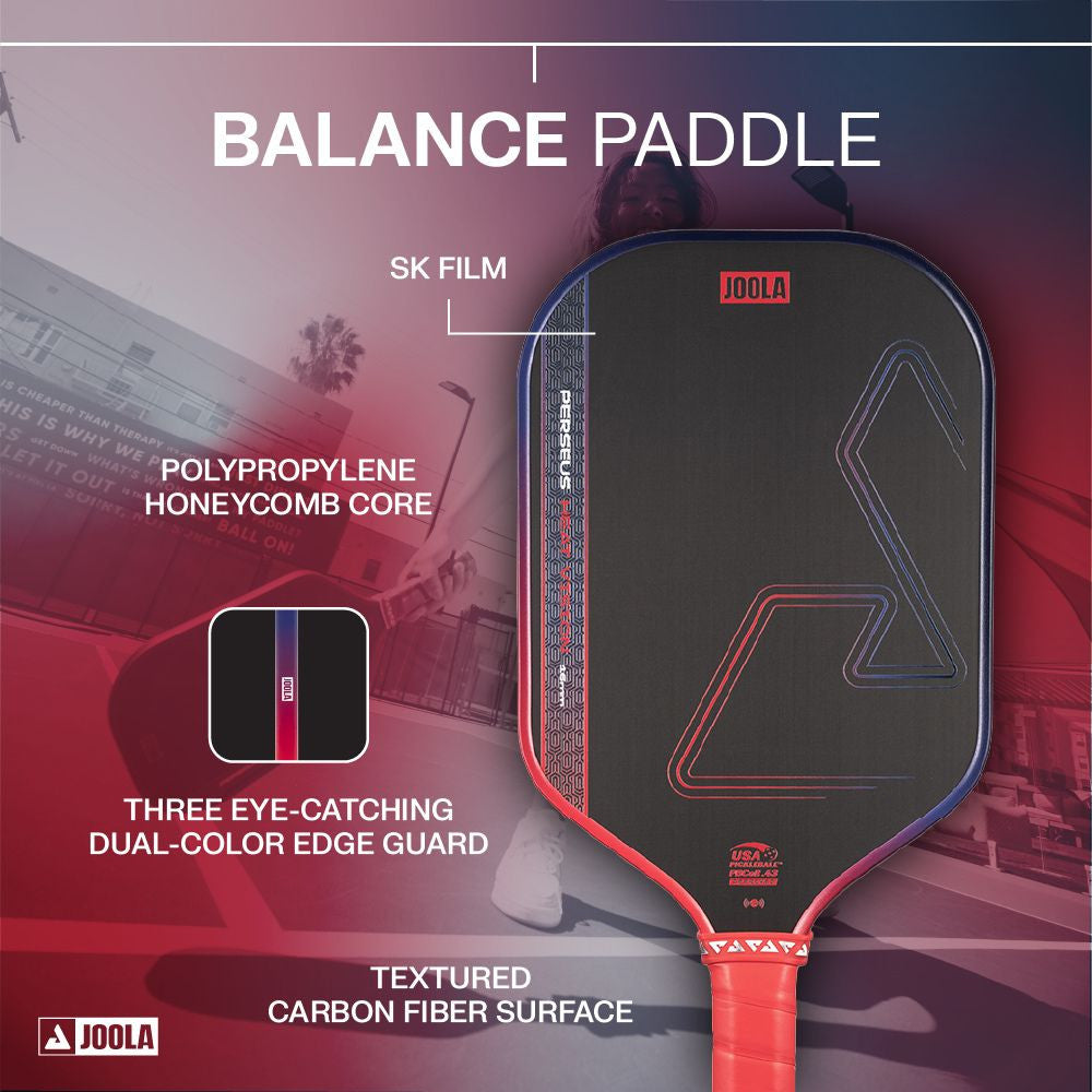 JOOLA Perseus Heat Vision 16mm Pickleball Paddle | Pickleball Sports Trusted
