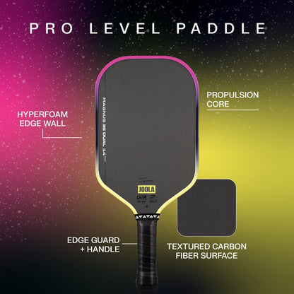JOOLA Magnus Pro 3S Dual 14mm Pickleball Paddle | Pickleball Sports Everyday