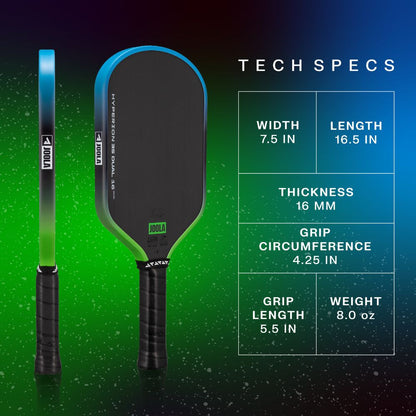 JOOLA Hyperion Pro 3S Dual 16mm Pickleball Paddle | Pickleball Sports Latest
