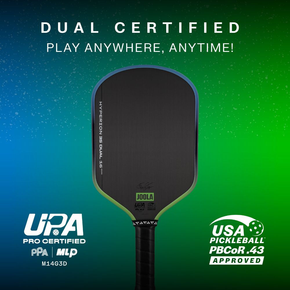 JOOLA Hyperion Pro 3S Dual 16mm Pickleball Paddle | Pickleball Sports Latest