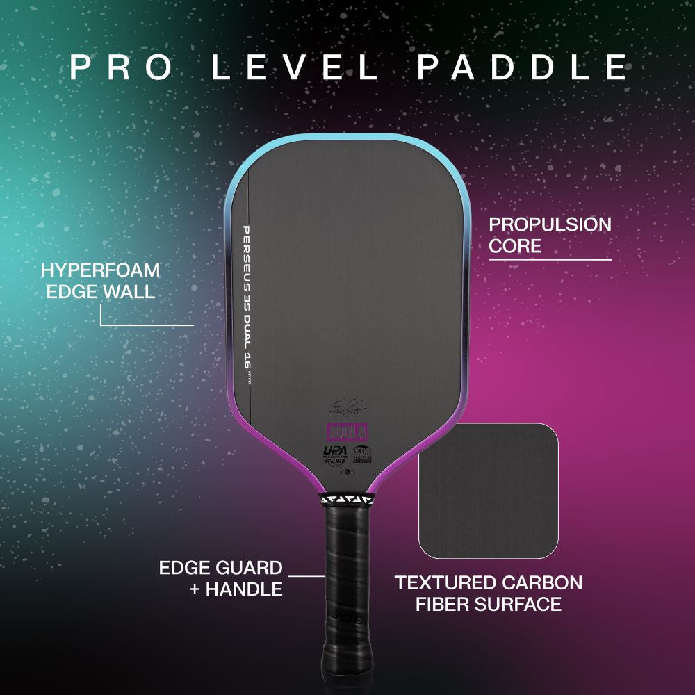 JOOLA Perseus Pro 3S Dual 16mm Pickleball Paddle | Pickleball Sports Quality
