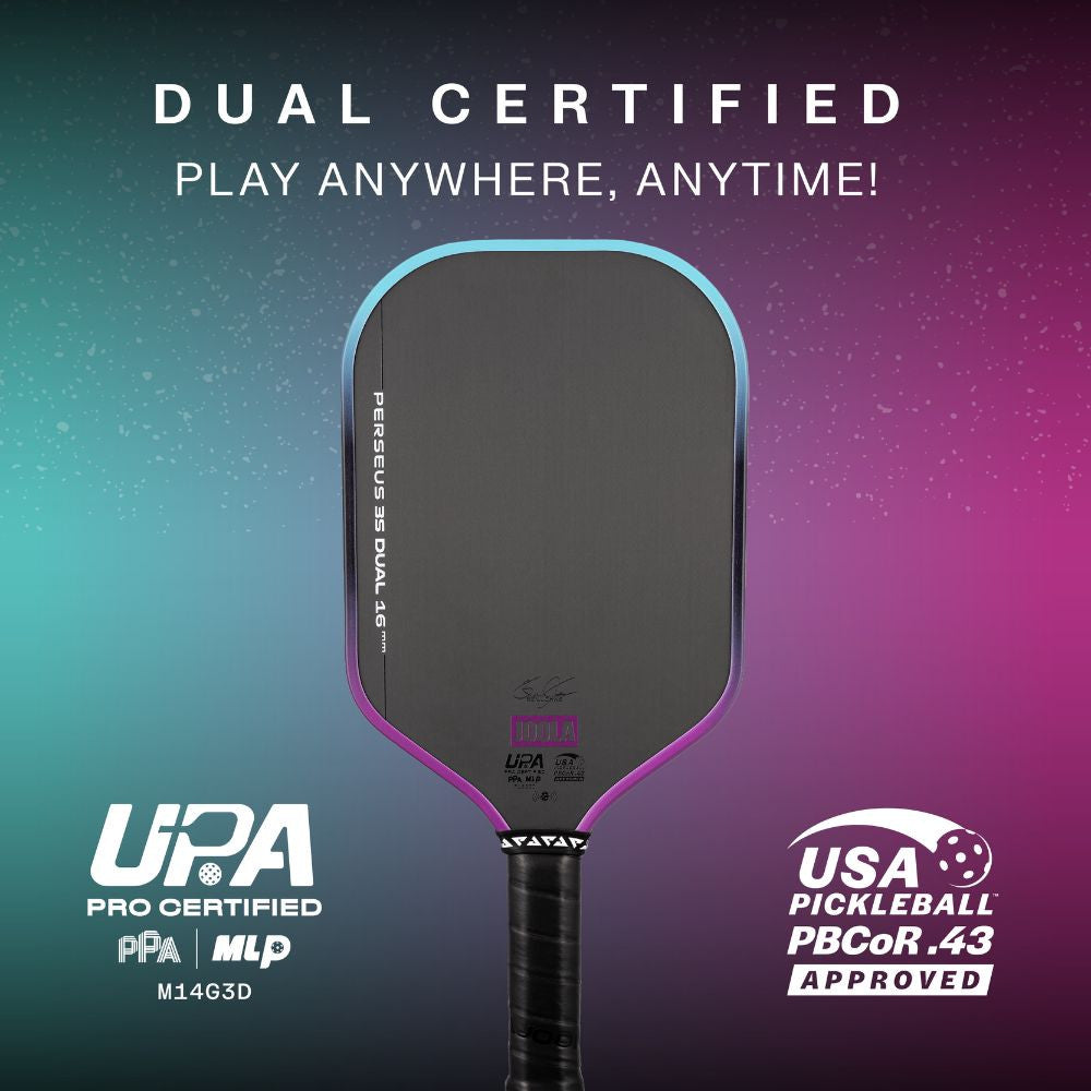 JOOLA Perseus Pro 3S Dual 16mm Pickleball Paddle | Pickleball Sports Quality
