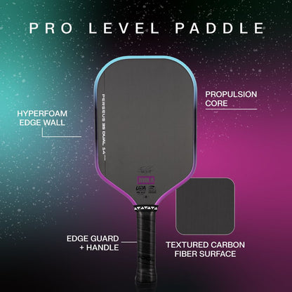 JOOLA Perseus Pro 3S Dual 14mm Pickleball Paddle | Pickleball Sports Customer Favorite