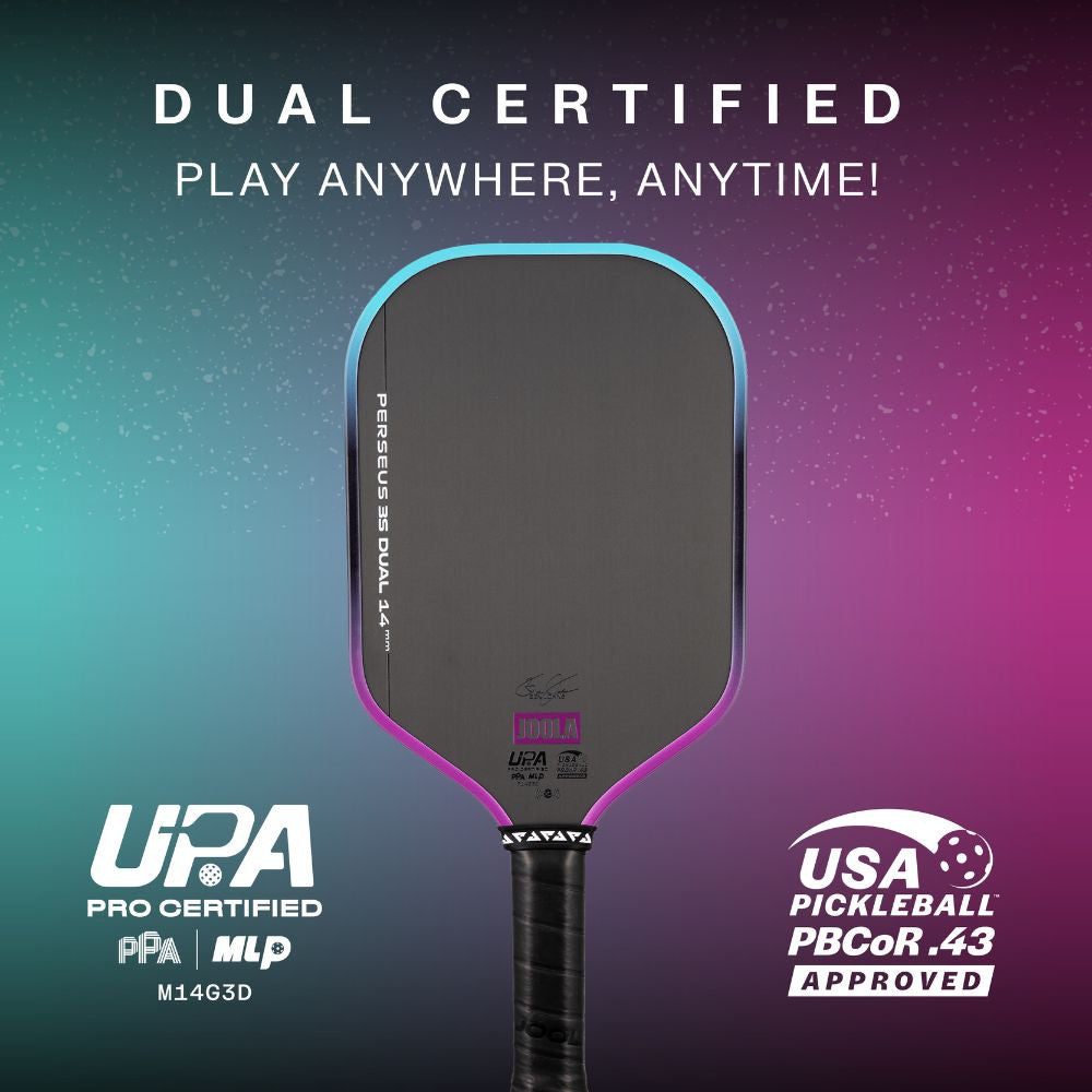 JOOLA Perseus Pro 3S Dual 14mm Pickleball Paddle | Pickleball Sports Customer Favorite