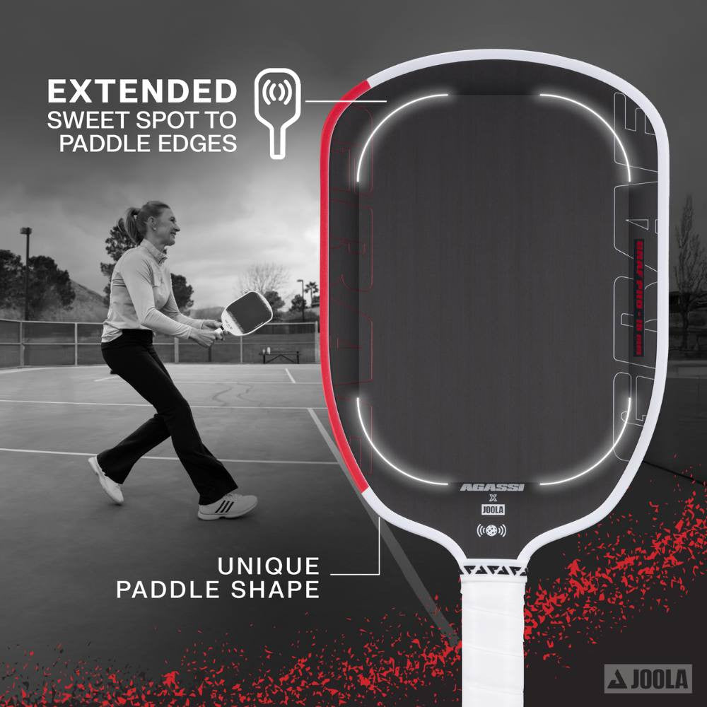 JOOLA Steffi Graf Pro 16mm Pickleball Paddle | Pickleball Sports Top Pick
