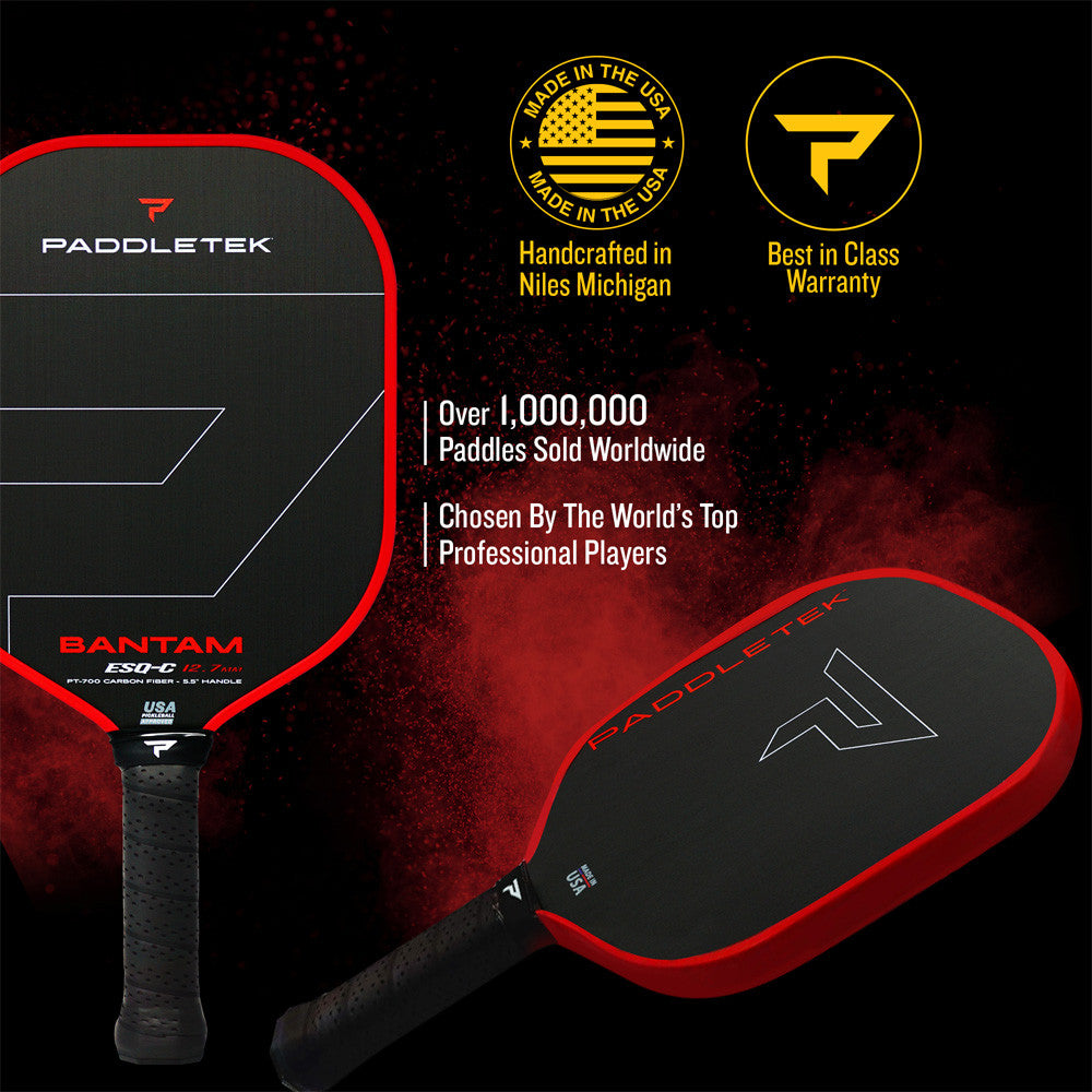 Paddletek Bantam ESQ-C 12.7mm Pickleball Paddle | Pickleball Sports Latest