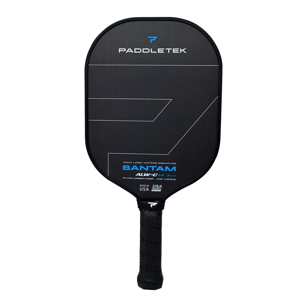 Paddletek Bantam ALW-C Anna Leigh Waters Carbon 14.3mm Paddle | Pickleball Sports Trusted