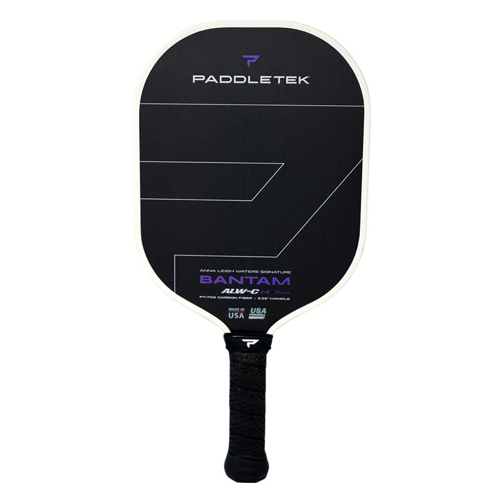 Paddletek Bantam ALW-C Anna Leigh Waters Carbon 14.3mm Paddle | Pickleball Sports Trusted