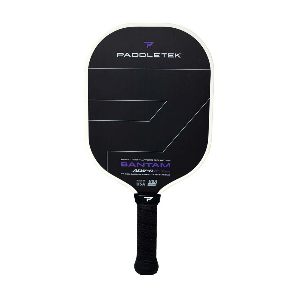 Paddletek Bantam ALW-C Anna Leigh Waters Carbon 12.7mm Paddle | Pickleball Sports Customer Favorite