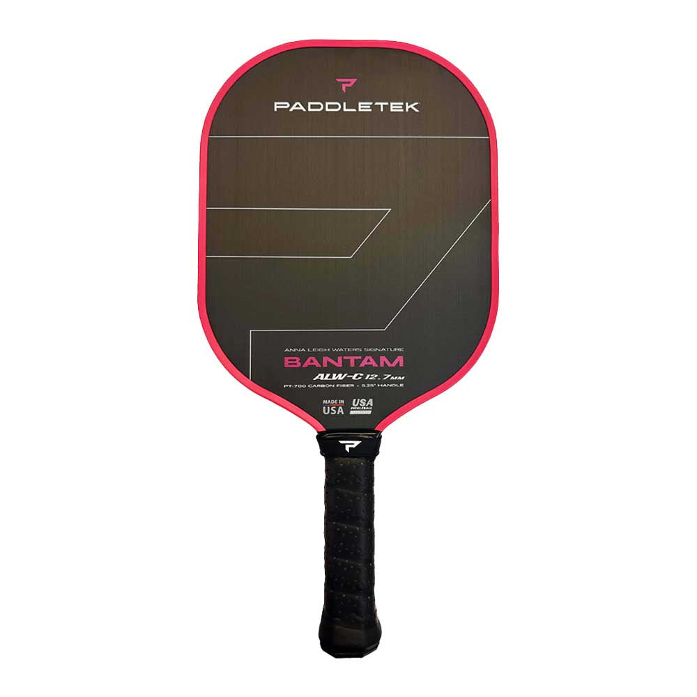 Paddletek Bantam ALW-C Anna Leigh Waters Carbon 12.7mm Paddle | Pickleball Sports Customer Favorite