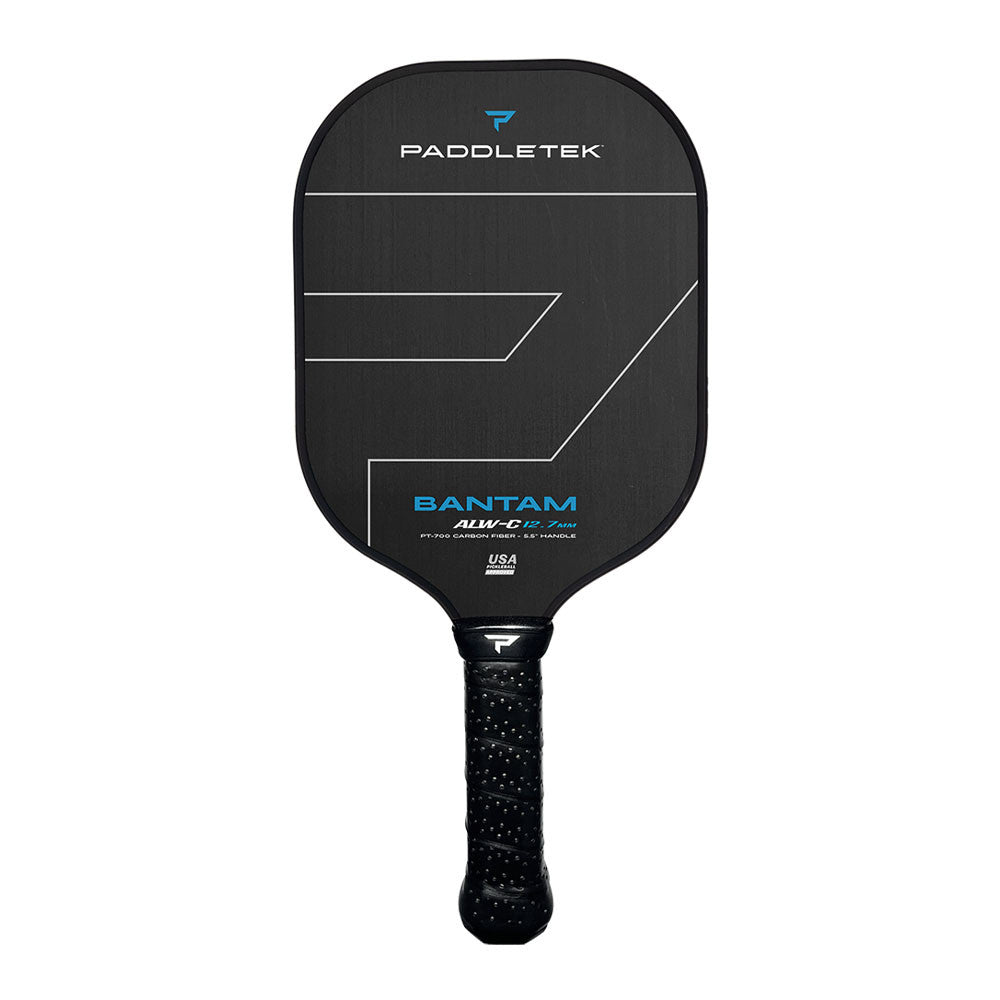 Paddletek Bantam ALW-C Anna Leigh Waters Carbon 12.7mm Paddle | Pickleball Sports Customer Favorite