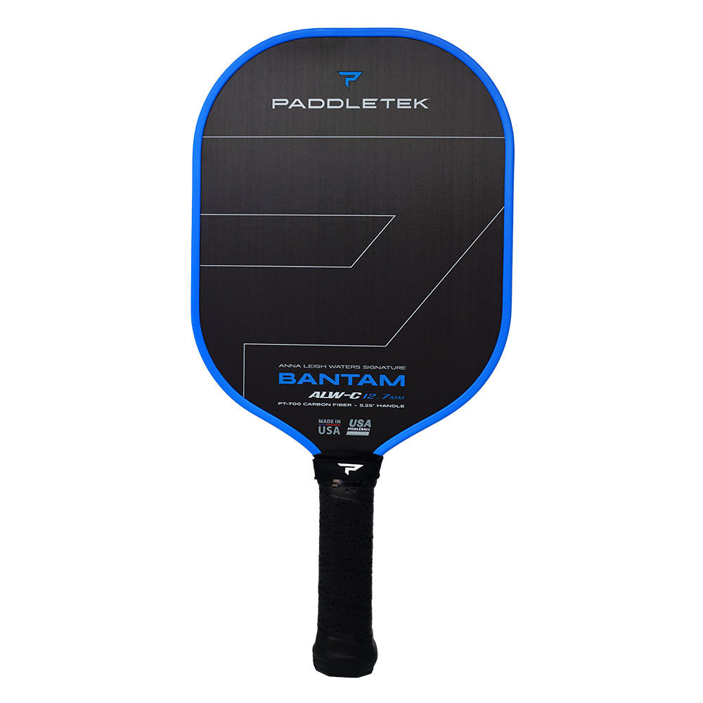 Paddletek Bantam ALW-C Anna Leigh Waters Carbon 12.7mm Paddle | Pickleball Sports Customer Favorite