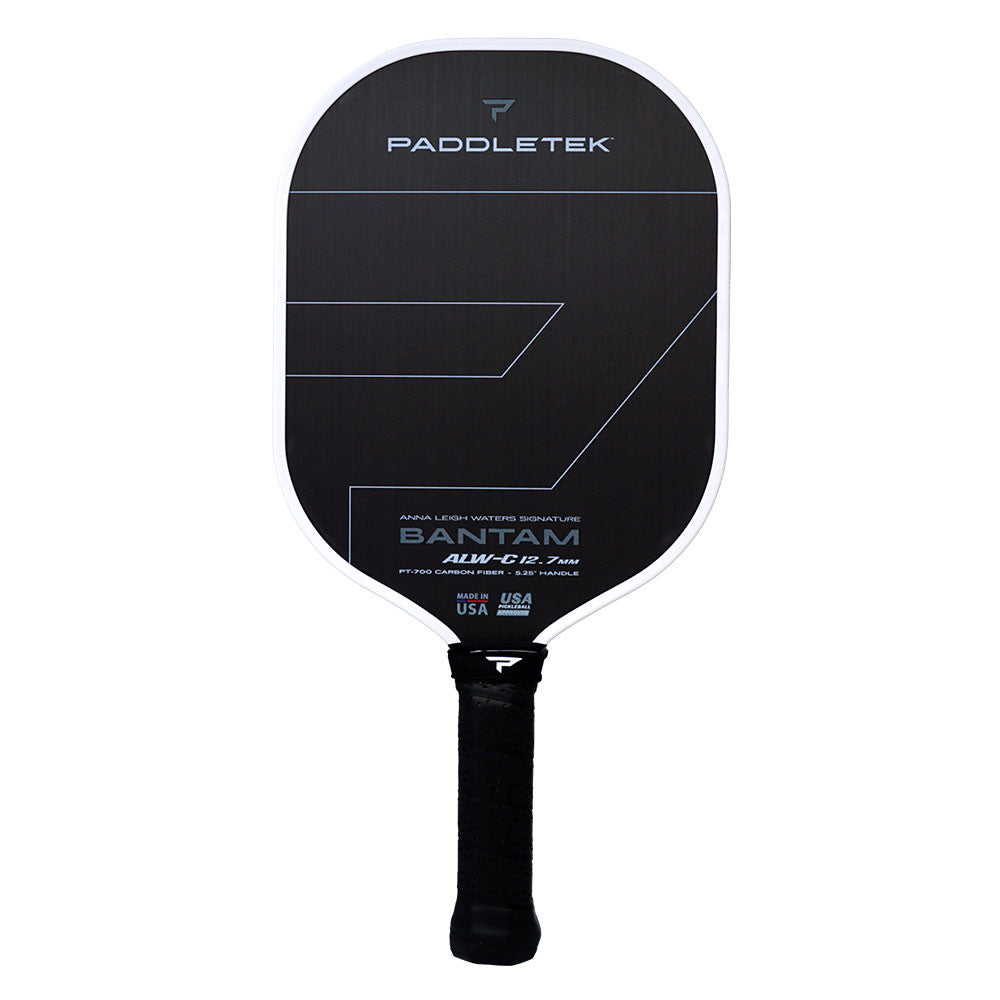 Paddletek Bantam ALW-C Anna Leigh Waters Carbon 12.7mm Paddle | Pickleball Sports Customer Favorite