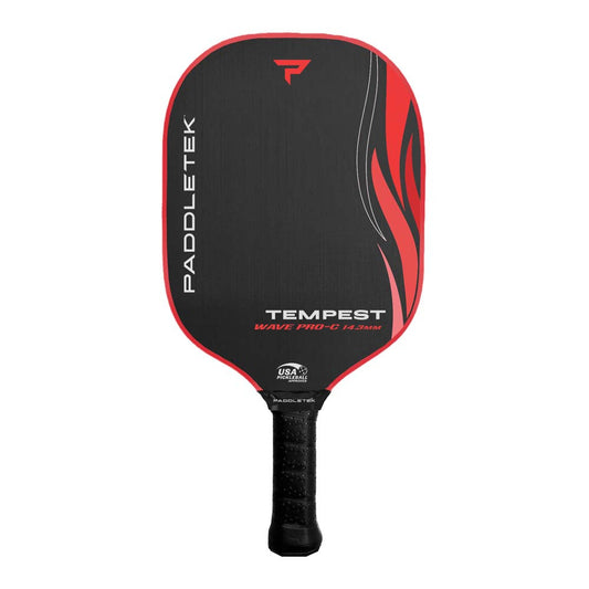 Paddletek Tempest Wave Pro-C 14.3mm Pickleball Paddle | Pickleball Sports Value