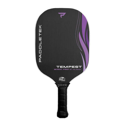 Paddletek Tempest Wave Pro-C 14.3mm Pickleball Paddle | Pickleball Sports Value