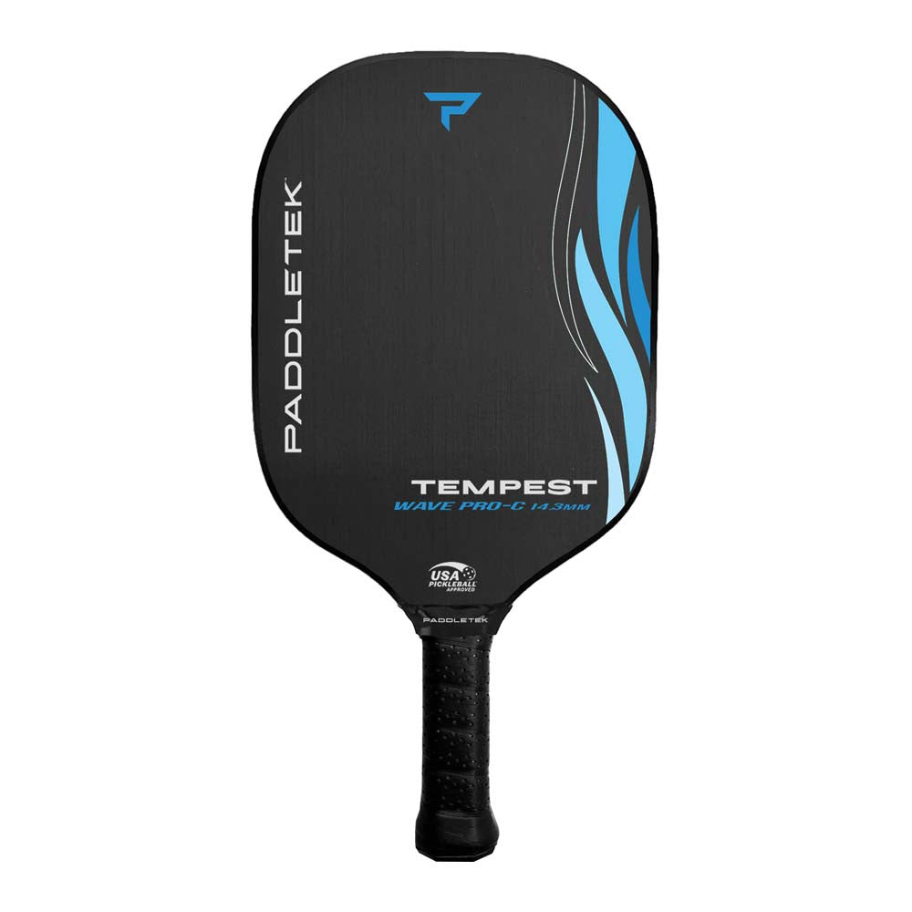 Paddletek Tempest Wave Pro-C 14.3mm Pickleball Paddle | Pickleball Sports Value