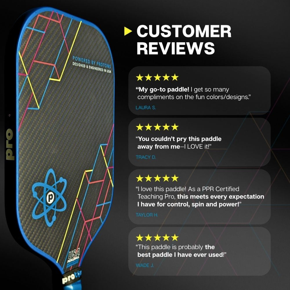 Proton Series Four Pickleball Paddle - Project Roadrunner | Pickleball Sports Customer Favorite
