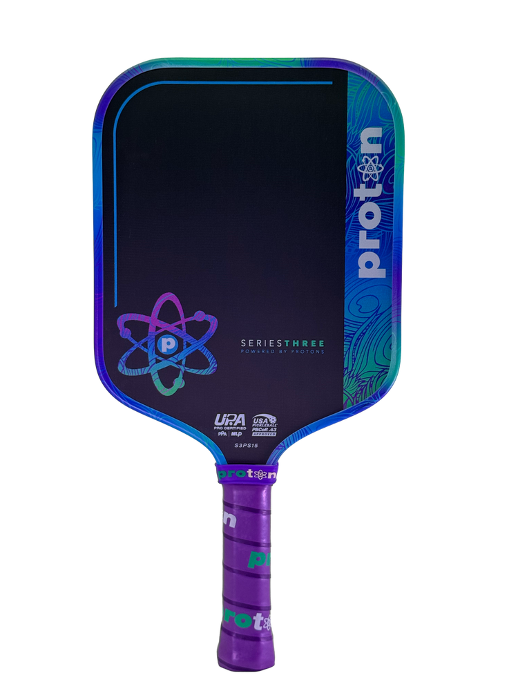 Proton Series Three Project Peacock 15mm Widebody Pickleball Paddle | Pickleball Sports Essential