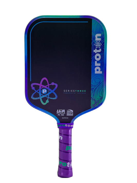 Proton Series Three Project Peacock 15mm Widebody Pickleball Paddle | Pickleball Sports Essential