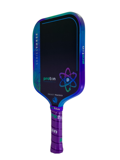 Proton Series Three Project Peacock 15mm Widebody Pickleball Paddle | Pickleball Sports Essential