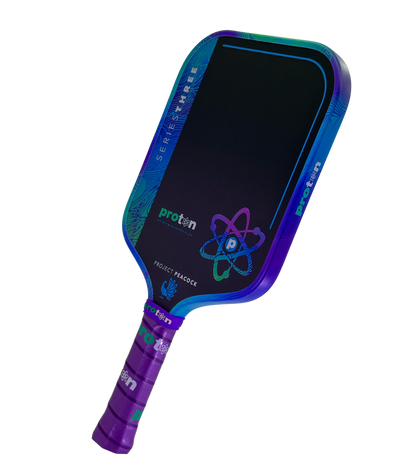 Proton Series Three Project Peacock 15mm Widebody Pickleball Paddle | Pickleball Sports Essential