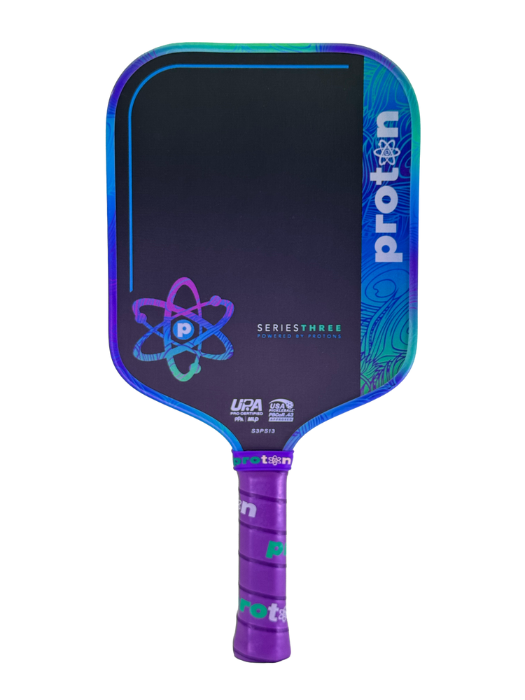 Proton Series Three Project Peacock 13mm Widebody Pickleball Paddle | Pickleball Sports Everyday