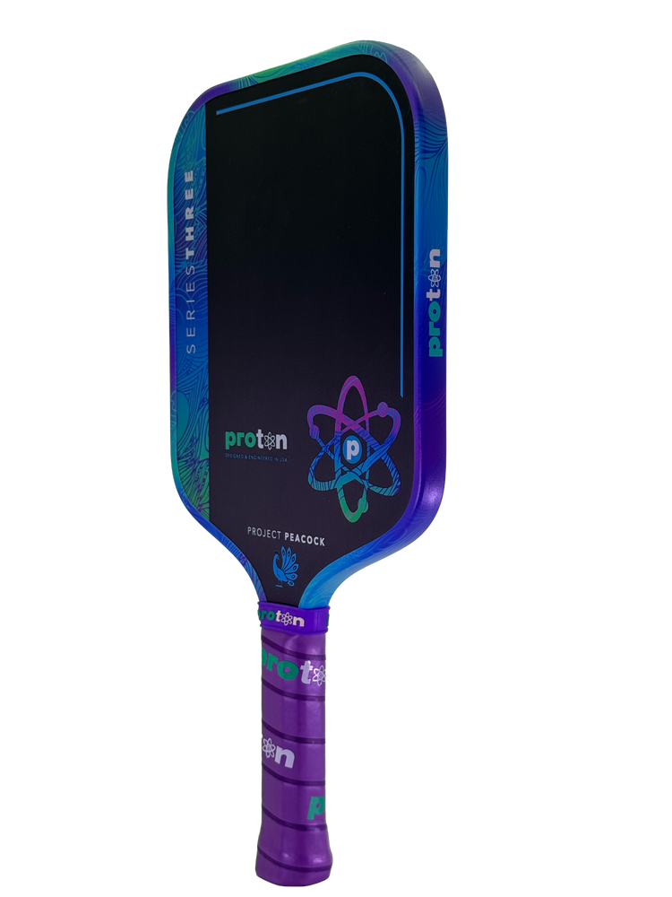 Proton Series Three Project Peacock 13mm Widebody Pickleball Paddle | Pickleball Sports Everyday
