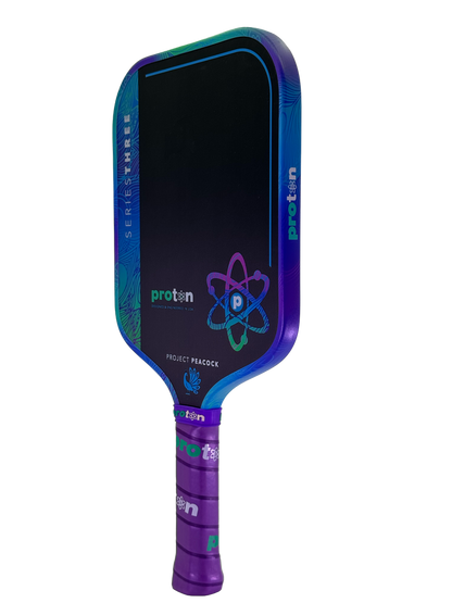 Proton Series Three Project Peacock 13mm Widebody Pickleball Paddle | Pickleball Sports Everyday