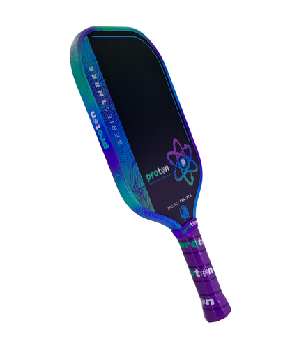 Proton Series Three Project Peacock 13mm Elongated Pickleball Paddle | Pickleball Sports Value
