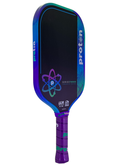 Proton Series Three Project Peacock 13mm Elongated Pickleball Paddle | Pickleball Sports Value