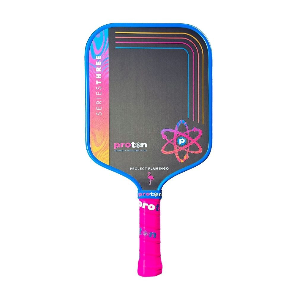 Proton Series Three Project Peacock 15mm Widebody Pickleball Paddle | Pickleball Sports Great Value