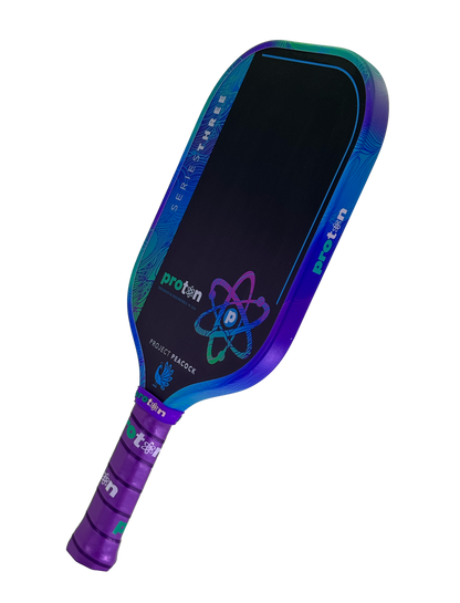 Proton Series Three Project Peacock 15mm Elongated Pickleball Paddle | Pickleball Sports Trusted