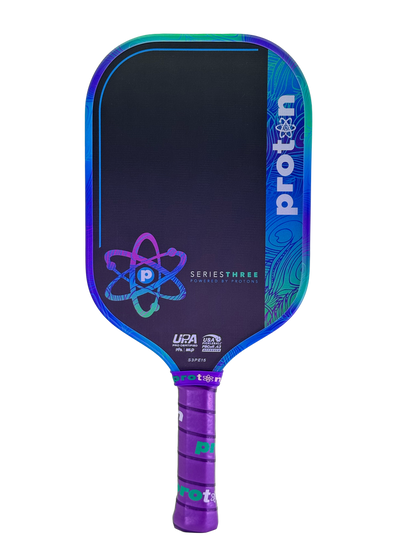 Proton Series Three Project Peacock 15mm Elongated Pickleball Paddle | Pickleball Sports Trusted