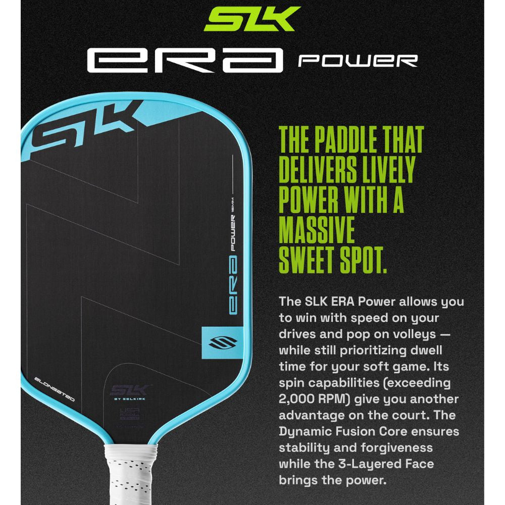 Selkirk SLK ERA Power Widebody Pickleball Paddle | Pickleball Sports Classic