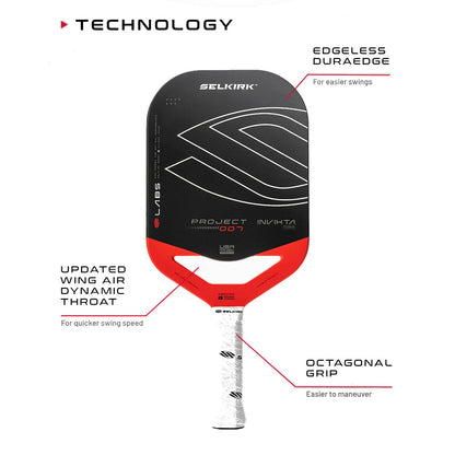 Selkirk Labs Project 007 Invikta 14mm Pickleball Paddle | Pickleball Sports Value