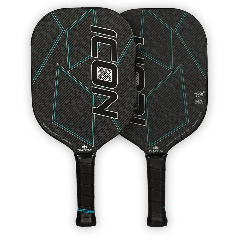 Diadem Icon Graphite Pickleball Paddle | Pickleball Sports Great Value