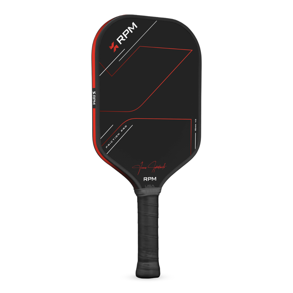 RPM Friction Pro Elongated V2 Carbon Fiber Pickleball Paddle | Pickleball Sports Trusted
