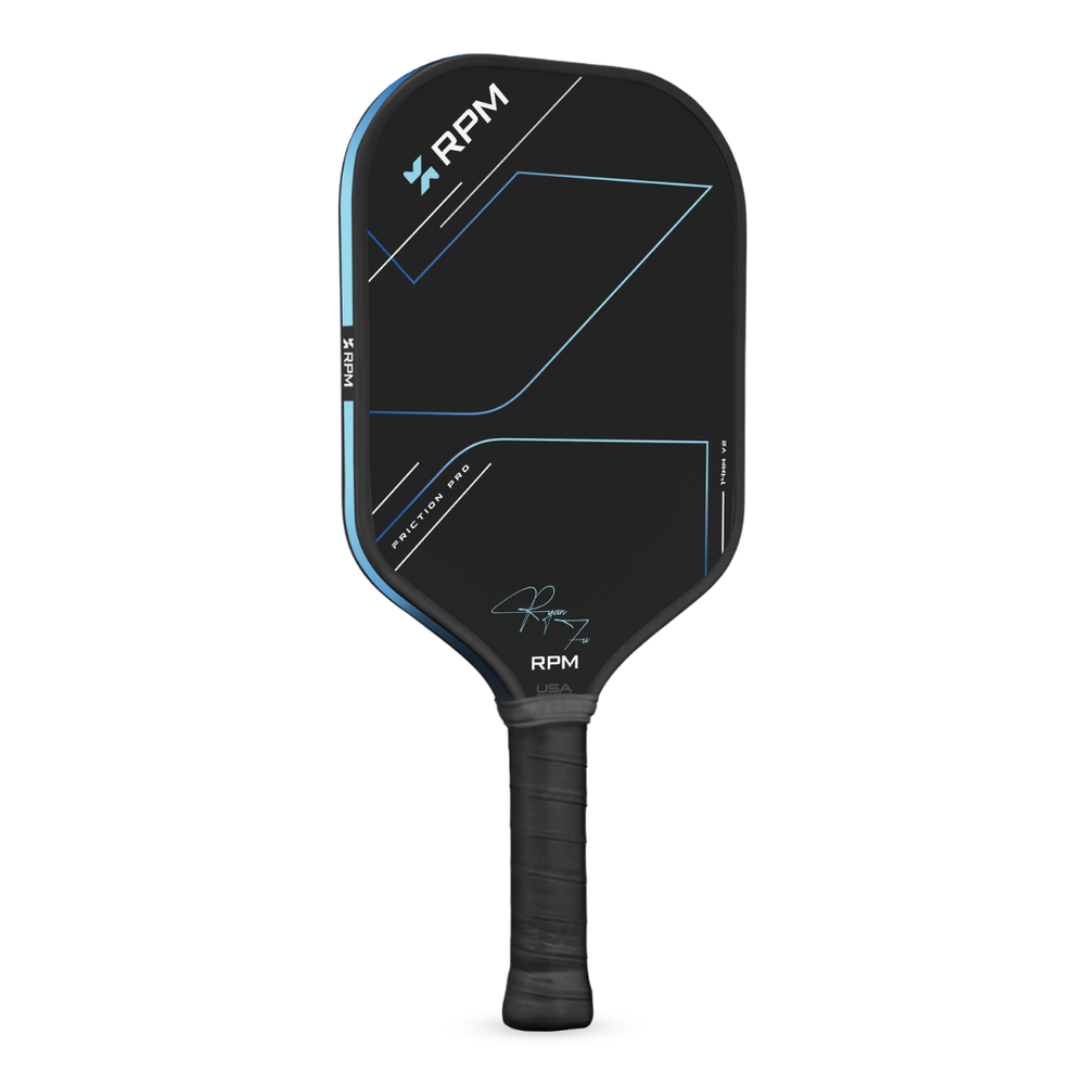 RPM Friction Pro Elongated V2 Carbon Fiber Pickleball Paddle | Pickleball Sports Trusted