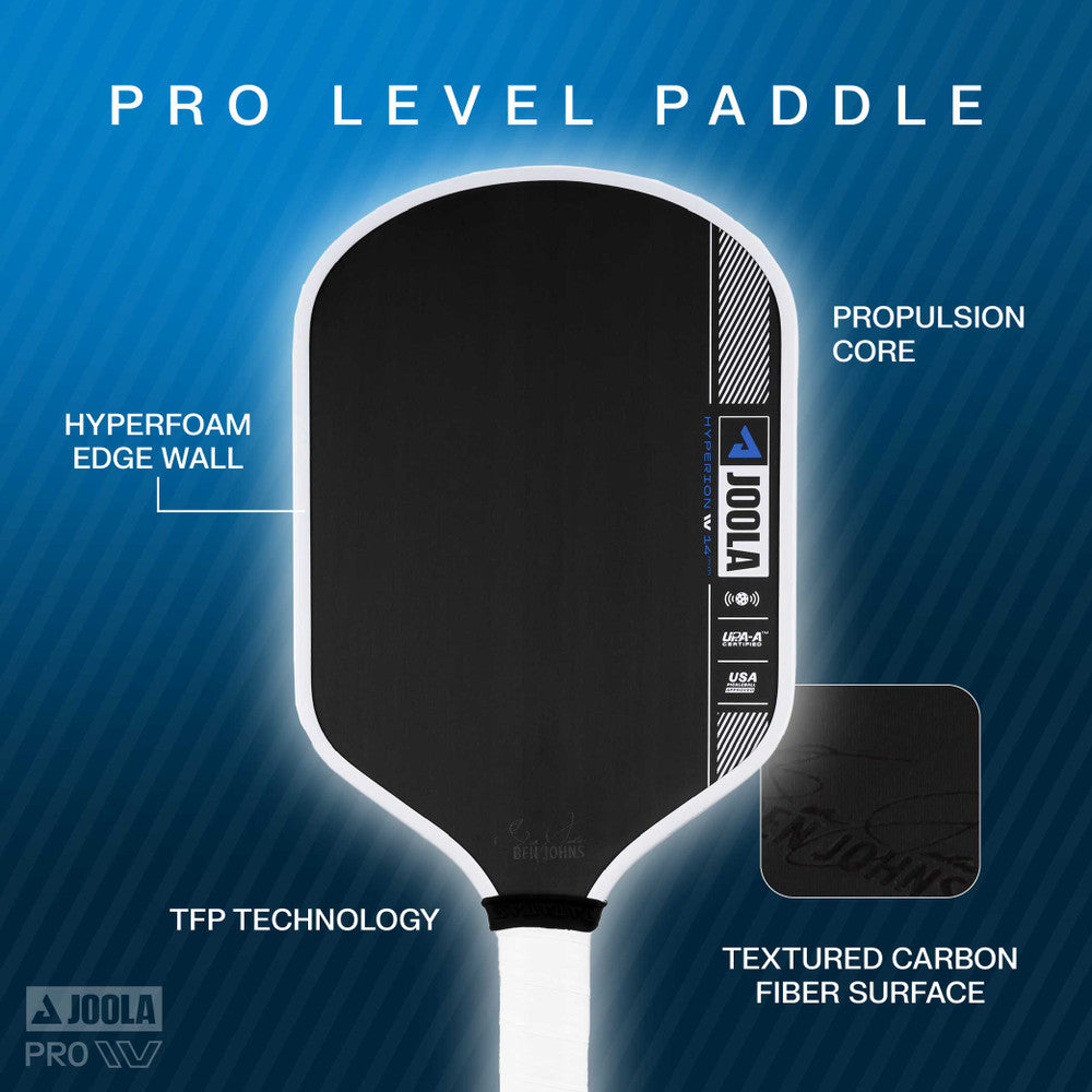 JOOLA Ben Johns Hyperion Pro IV 14mm Pickleball Paddle | Pickleball Sports Top Pick