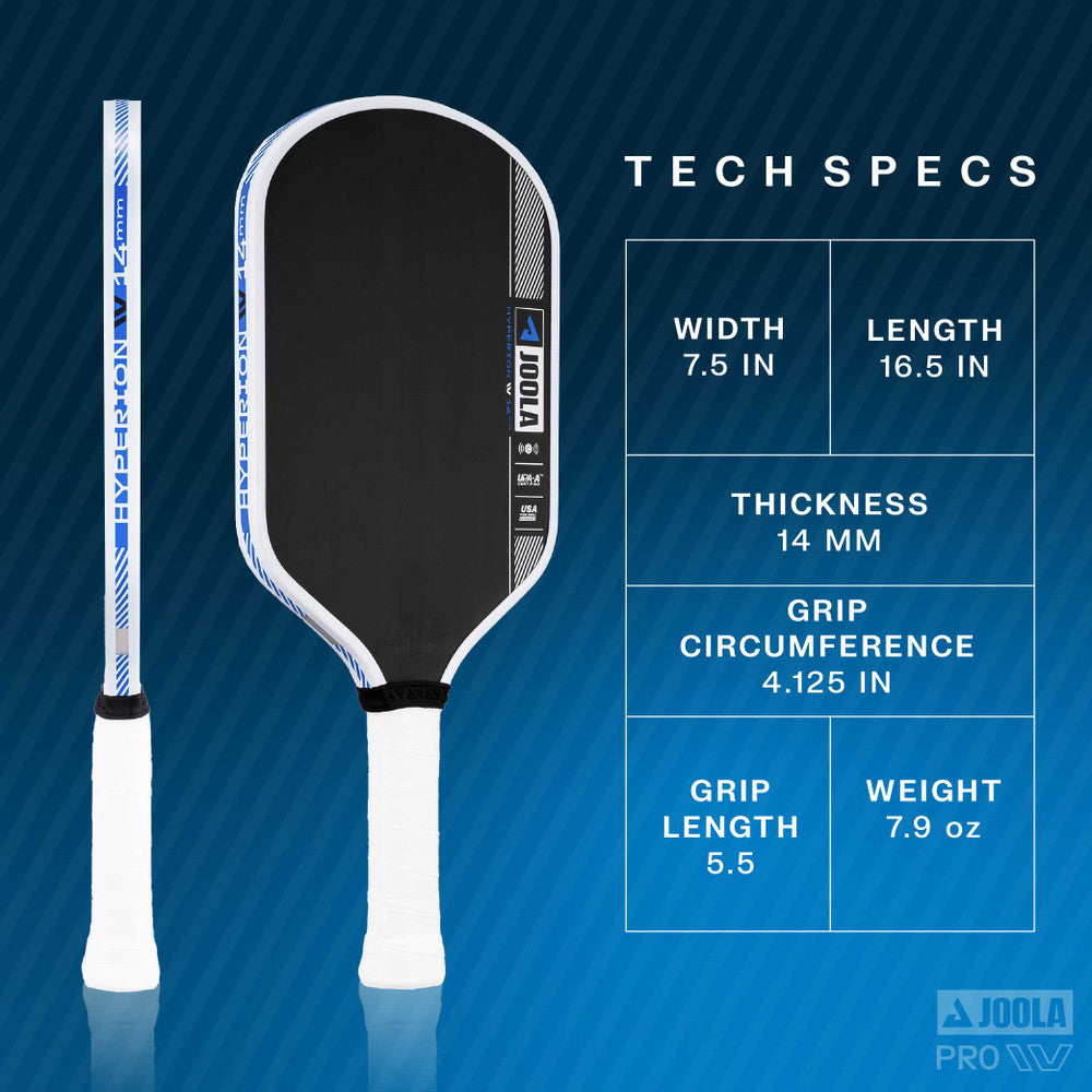 JOOLA Ben Johns Hyperion Pro IV 14mm Pickleball Paddle | Pickleball Sports Top Pick