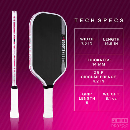 JOOLA Tyson McGuffin Magnus Pro IV 14mm Pickleball Paddle | Pickleball Sports Essential