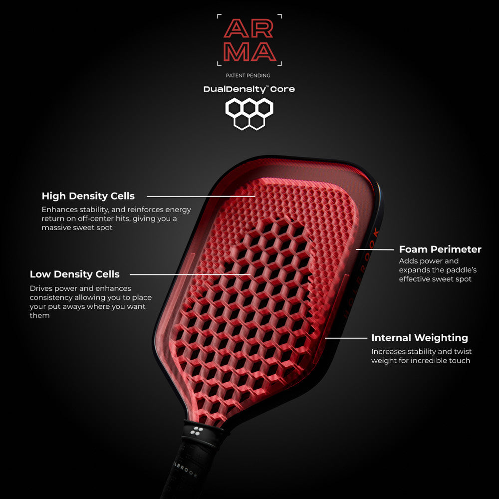 Holbrook ARMA S 14mm Pickleball Paddle | Pickleball Sports Value