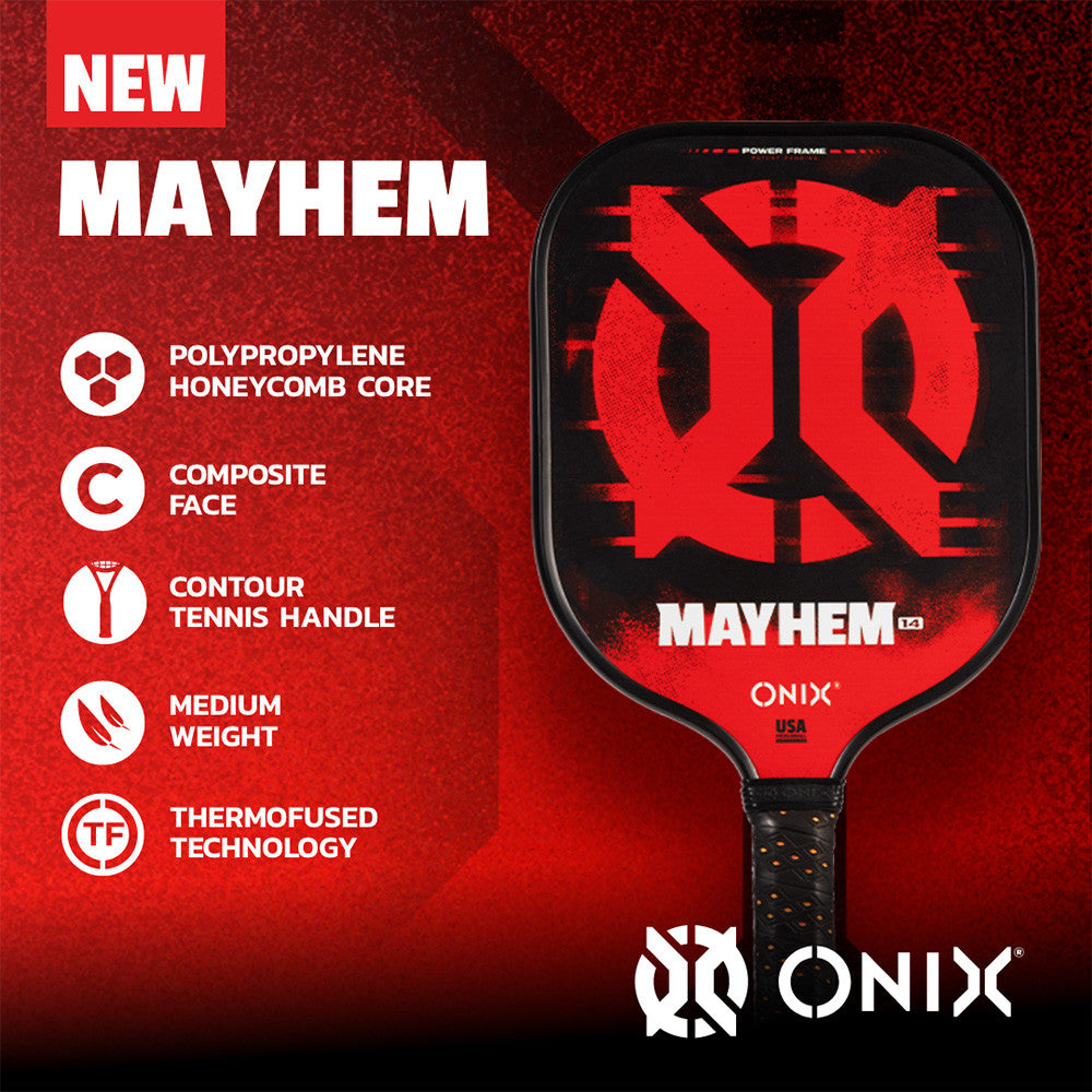 ONIX Evoke Mayhem Composite Pickleball Paddle | Pickleball Sports Latest