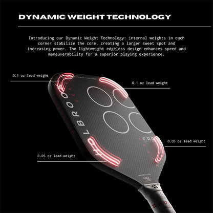 Holbrook Aero S 16mm Pickleball Paddle | Pickleball Sports Value