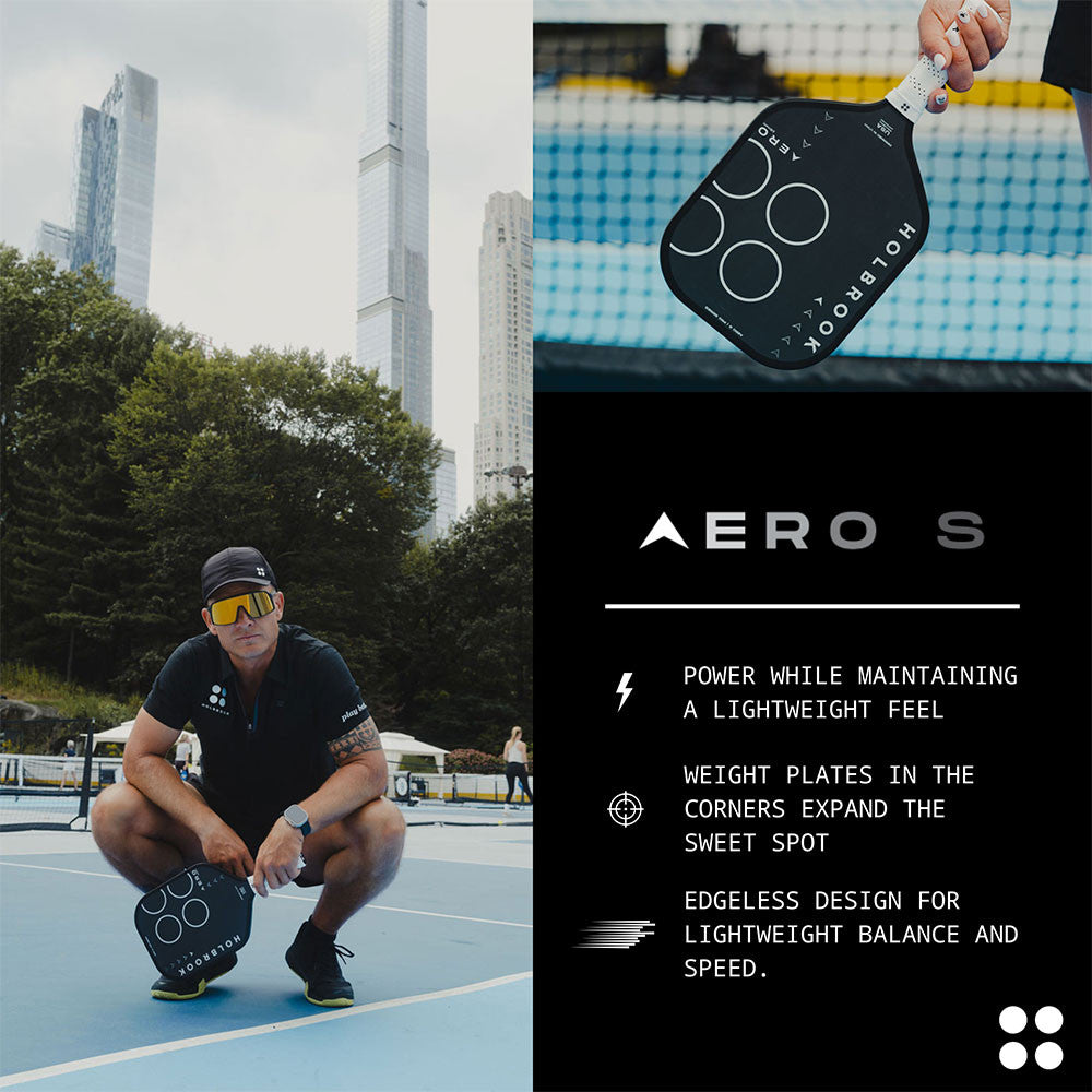 Holbrook Aero S 16mm Pickleball Paddle | Pickleball Sports Value