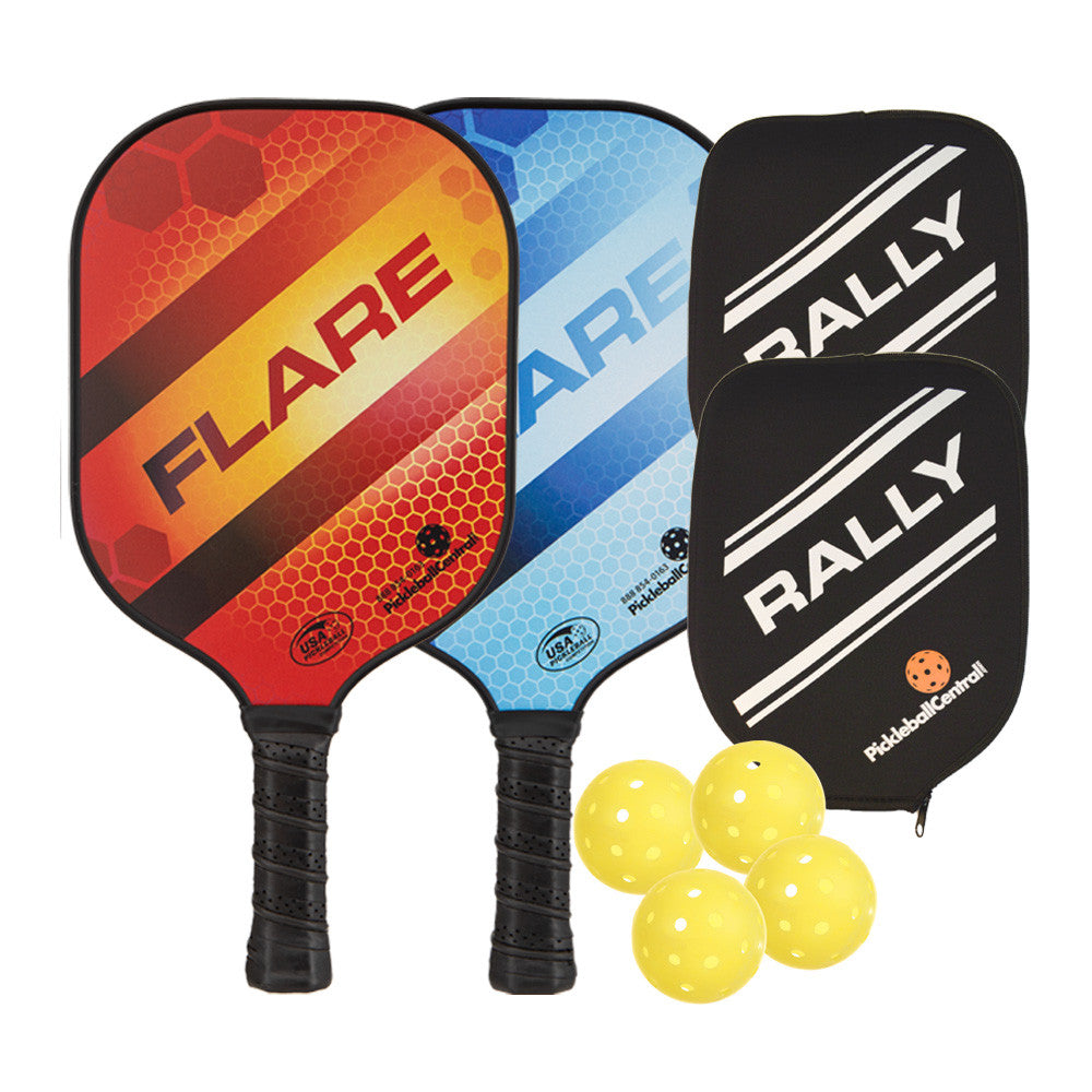 Rally Flare Graphite 2-Paddle Bundle | Pickleball Sports Everyday