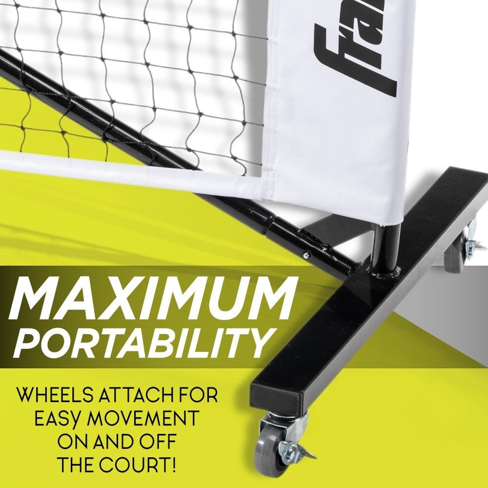 Franklin Portable Pickleball Net System with Wheel | Pickleball Sports Latest