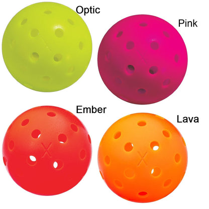 Franklin X-40 Performance Outdoor Pickleballs - 12 Pack (YPP) | Pickleball Sports Essential