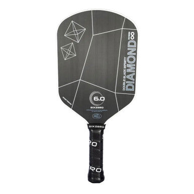 Six Zero Infinity Edgeless Double Black Diamond Control Pickleball Paddle - USED | Pickleball Sports Value