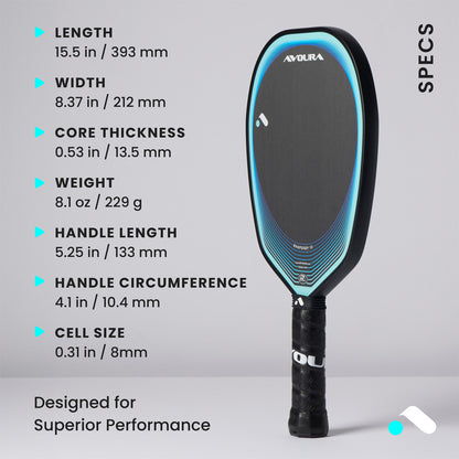 Avoura Rhapsody 13 Pickleball Paddle - USED | Pickleball Sports Everyday